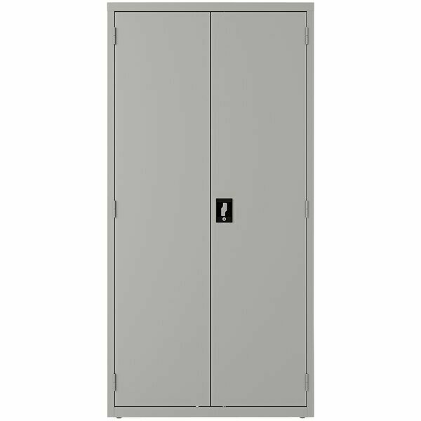 Hirsh Industries 18'' x 36'' x 72'' Light Gray Janitorial Cabinet 42024034